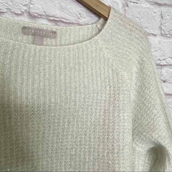 Chelsea28 Rib Metallic Sweater - Picture 10 of 13